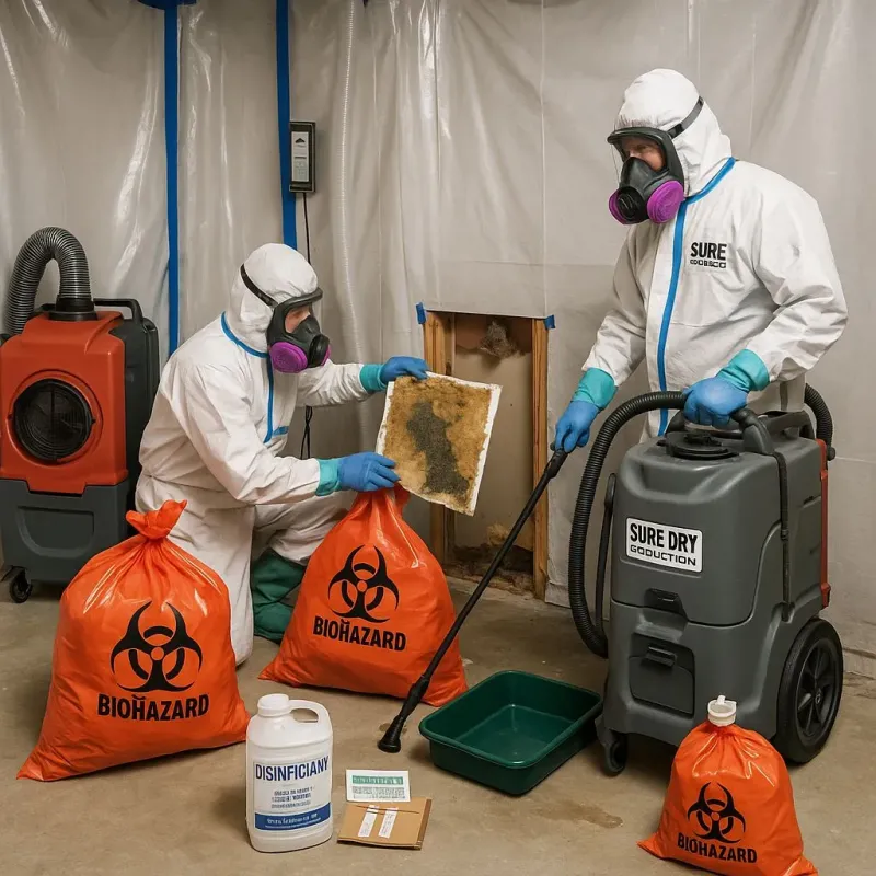 Contaminated Water Handling Protocols process in Luce County, MI