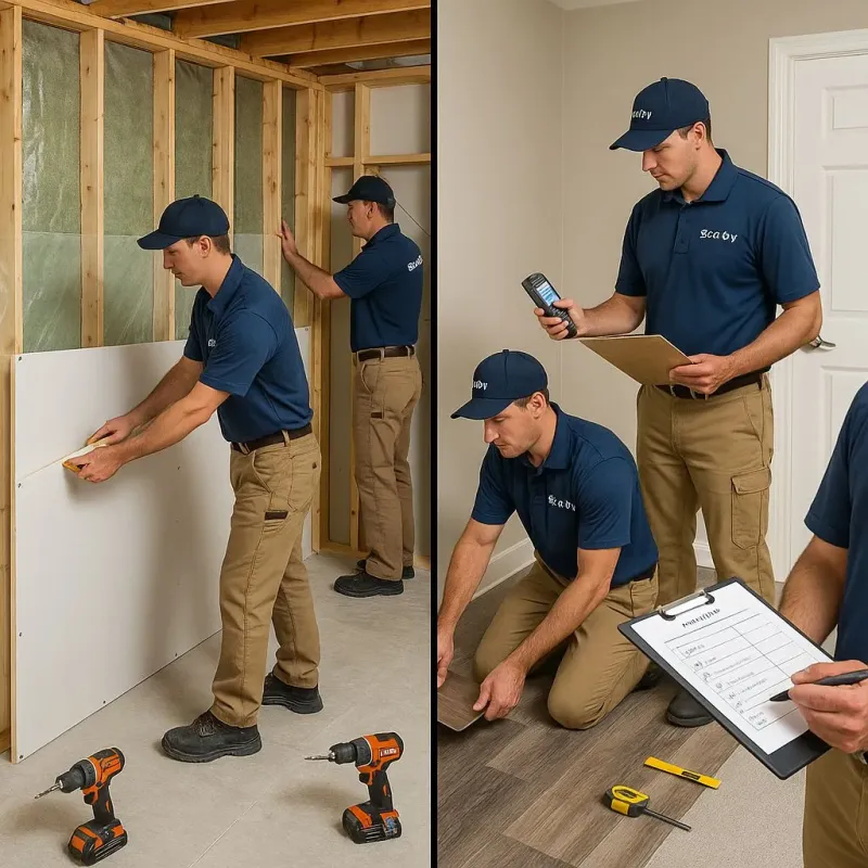 Repairs and Reconstruction process in Luce County, MI