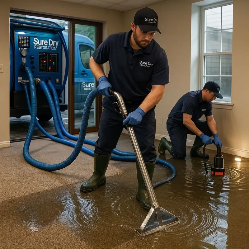 Water Extraction and Removal process in Luce County, MI